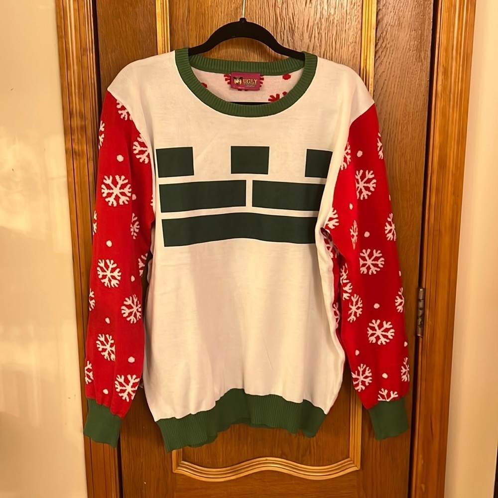 Ugly Christmas Sweater with snowflake